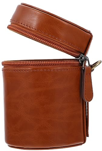 Garneck Kamera Tasche Kamera- Objektivbeutel. Leder- Kamera- Objektivgehäuse Leder- Kamera- Objektivsack Lagerungsbeutel Der Kameraobjektiv Aufbewahrungstasche Pu Super Veranstalter