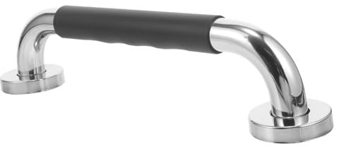 Gatuida Haltegriff Für Badewanne Aus Edelstahl Mit Rutschfester Silikonbeschichtung Stabiler Griff Für Dusche Und Badewanne Praktische Unterstützung Für Senioren Und Behinderte