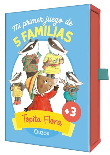 Topita Flora. 5 familias. Juego de cartas