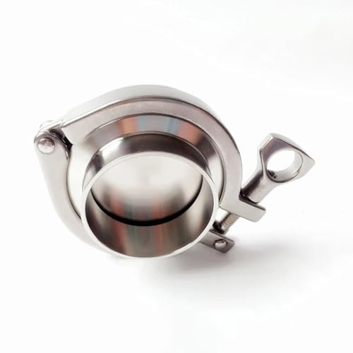 End Cap Set 159mm Pipe OD x 6 Tri Clamp 183mm Ferrule OD SUS 304 Home Brew Sanitary End Cap Set