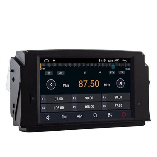 Rynplex LJDA 1 Din Android 10.0 Bil DVD-spelare, for Mercedes-Benz, C200 C180 W204 2007-2010 WIFI Bil Multimedia Player GPS Navi Bilradio bilspelsskärm