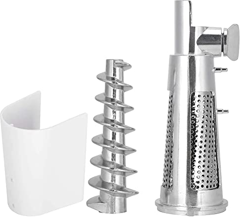 Aliaga Fleischwolf-Aufsatz für -Mixer, Tomatenentsafter, Sieb, Schraubschaft, FilterhüLse, Schallwand, ZubehöR