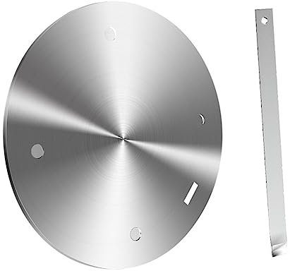 FUNOMOCYA Induction Cooker Heat Converter Disk Stainless Steel Heat Plate Easy Handle for Non-Induction Boiler