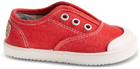Pablosky Lona 979860, Zapatillas Unisex bebé, Rojo, 21 EU Ancho