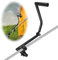 Regolabile, manico trimmer ergonomico trimmer con staffa morsetto trimmer estensione maniglia per la cura del prato, paesaggio, cortile rifilatura bordo