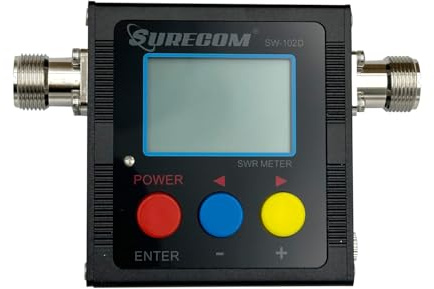 Mcbazel Surecom SW-102D-N VHF/UHF 125-525 MHz 120W V.S.W.R. & Power Meter (N-J Schnittstelle)