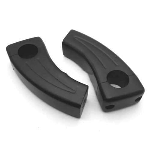 YZXOOP Riser en Alliage Supports De Guidon 25MM pour VTX 1300 C Tourer Retro 1800N 1800 Tourer Retro Adaptateur De Support De Guidon CNC Aluminium Rehausseurs De Guidon Pinces De Montage(Noir,6inch)