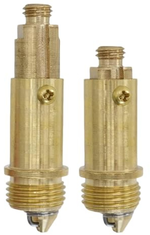 2 tappi di ricambio per lavabo, in ottone, con chiusura a scatto clac, tappi pop-up per lavabi, per la maggior parte dei tappi di scarico del lavandino