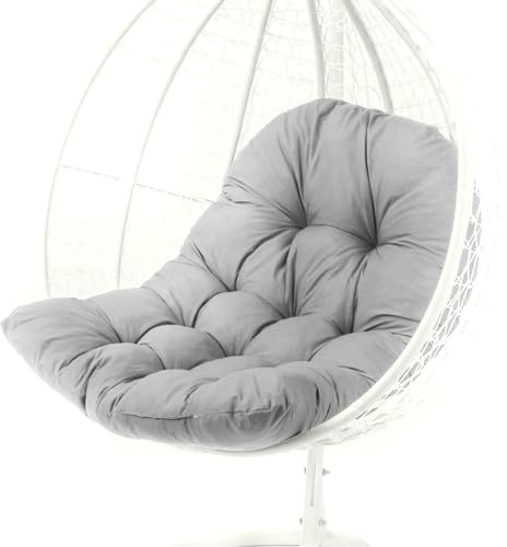 Coussin de chaise suspendu en osier épais polyvalent pour intérieur/extérieur - Tapis de chaise de jardin confortable pour une relaxation ultime