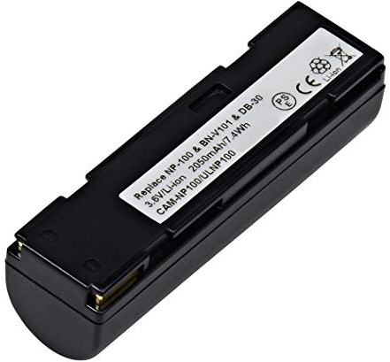 Digital Replacement Camera and Camcorder Battery for Fujifilm NP-100, FinePix MX600