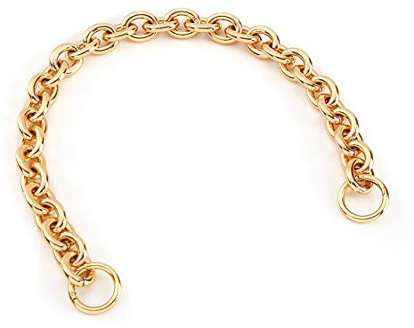 Xiazw Modische Schwere Aluminium O Form Metall Geldbörsen Tasche Griff Riemen Kette Schultergurt, Handtaschen Umhängetasche Dekoration Kette, Tasche Zubehör Charms