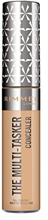 Rimmel London The Multi-Tasker Concealer, Correttore Occhiaie e Imperferzioni Illuminante, Formula Waterproof a Lunga Durata, 050 Sand