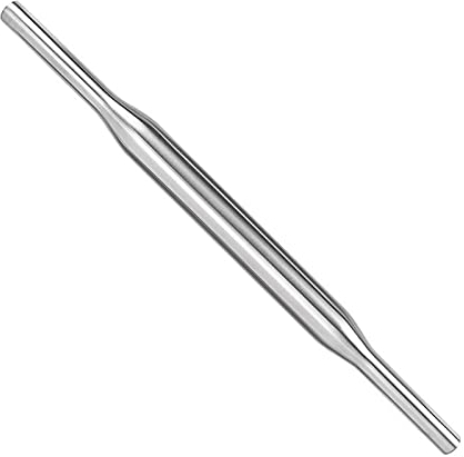 OUSIKA Mattarelli in metallo Mattarello in acciaio inox for crosta di pane e pizza Mattarello (Color : 11 inch)