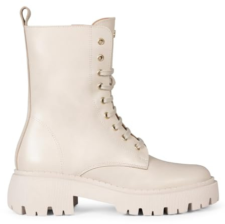 miMaO HALEN - Botas militares plataforma track BEIGE, EU 39
