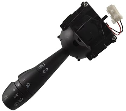 FVGOKMNA Interruptor Intermitente Compatible con Logan para Duster 2014 Interruptor De Columna De Dirección Interruptor De Señal De Giro 255409836R Palanca del Interruptor De Señal De Giro