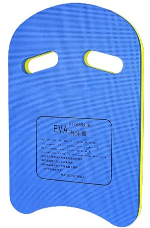Tavola da nuoto, galleggiante in schiuma EVA, design ispessito, 29 x 2,8 x 45 cm, costruzione leggera, aiuto per l'allenamento in piscina, galleggiante per esercizi in spiaggia, bambini e adulti di