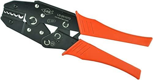 COQALINEX Crimping Pliers,Durable Crimping Pliers Tool,Ratchet Terminal Crimping Plier for Non Insulated Terminals and Connector 0.5-10mm2/22-8AWG Hand Crimper Tool,Industrial Hand Tools Pliers