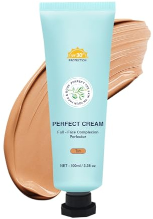Crema correctora de maquillaje corporal impermeable, con pincel de maquillaje corporal, duradero, venas de tatuaje, cubierta completa, hidratante, resistente al agua, color bronce