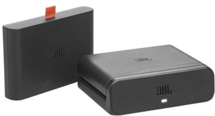 JBL Battery 600 Duo, Zwei Ersatzakkus mit Ladebox, Schwarz | Auszutauschender Ersatzakku, Kompatibel mit JBL PartyBox 720 oder anderen Lausprechern