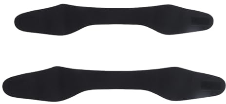 DIYEAH Bandeaux de Natation en Néoprène Imperméables Lot de 2 Protection des Oreilles pour Garçon et Filles et Adultes Bandeaux de Yoga et Plongée pour Piscine et Sports Nautiques Noir
