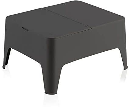 Shaf - Alaska | Garten Beistelltisch Outdoor | Balkon Möbel für Terrasse oder Garten - Anthrazit