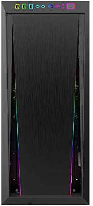 GAMDIAS Caja Media Torre ATX Argus M2 RGB con Panel acristalado (Negro)