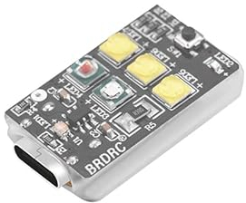 Luce stroboscopica per Drone, luci stroboscopiche Anti-collisione Regolabili a 3 Colori, Mini luci Lampeggianti Lampada Posteriore per Testa Drone per Mini 3 PRO