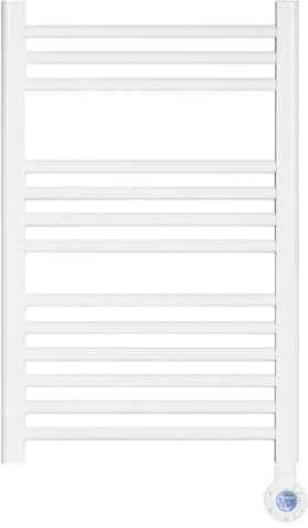 Fácula - Radiador Toallero Eléctrico Fluido Blanco Programable 400w | Boost 2h | Ventanas abiertas | Bloqueo de teclado