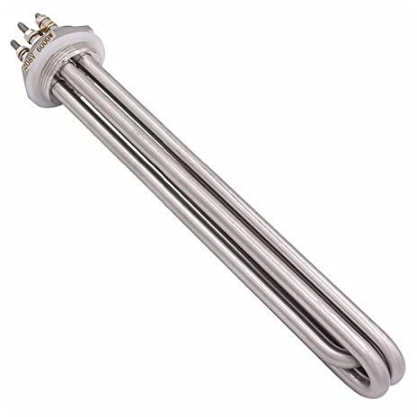 Heating Element 208V 6kw DN40 1.5 NPT SUS304 Screw-In Type Tubular Heater Immersion Water Heater Element