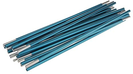 Harilla Zeltstange Teleskopstange Faltbar für Zeltplane, Aluminium Zeltstangen Ersatz, verstellbare Tarpstangen Zeltstangen Planenstangen für Outdoor Camping, Wandern, Markise