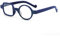 Kodilin Occhiali da Lettura Rotondi Quadrati Occhiali da Lettura Uomo Donne, Anti Luce Blu per Computer o Gaming,Cerniera a Molla, Occhiali per Lettura-1.0, 1.5, 2.0, 2.5, 3.0, 3.5 (Blu, 2.0)