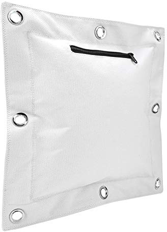 Segeltuch-Wandtasche für Wing Chun, Kung Fu Kick Striking Punch Bag Punch Empty Sand Bag Target mit Reißverschluss für Boxtraining Taekwondo(L)