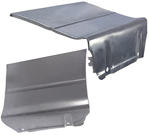 BESTPRICE ATP 1x Kotflügel Reparaturblech vorne links, unterer Teil hinten, 1x | Kompatibel mit: BMW 3 Cabriolet, 3 Coupe
