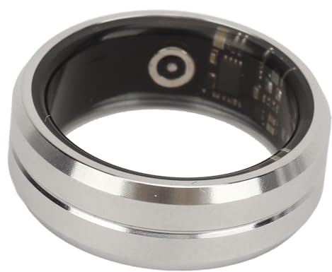 Anello della Salute, Smart Fitness Tracker Anello Intelligente con Movimento APP Monitoraggio del Sonno Telecamera Remota, Tracker di attività Ricaricabile (19 mm/0,75 pollici)