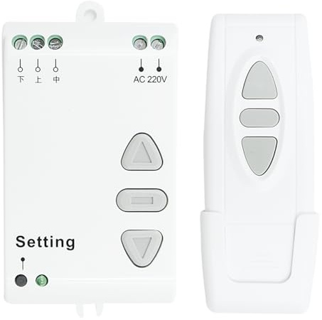 Namvo Wireless Remote Control Switch, Projection Screen Controller for Electric Screens, Curtains