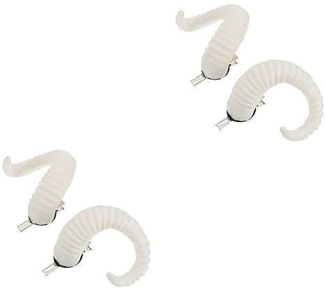 Beatifufu 2pcs Fancy Horn Hairpin Goat Horns Hair Clip Clip for Parties Weddings Festivals