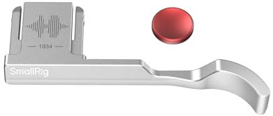 SMALLRIG Thumb Grip with Hot Shoe Cover for FUJIFILM X-M5 (Silver) - 4877