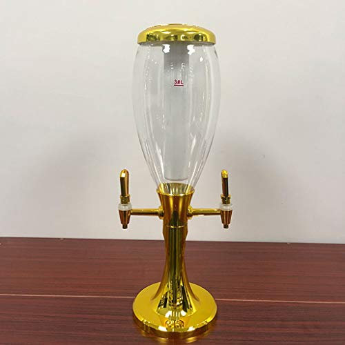 Dispensador de Cerveza en Torre Máquina de Cerveza Enfriador de Vino Máquina de Bebidas Barril de Cerveza Bar Restaurante Máquina de Cerveza en Torre Dispensador de Bebidas Luminoso de Doble Cabezal