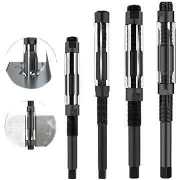 NZNHGHPNTT Escariador de Mano Ajustable, Herramientas de Corte, escariador de Metal de 6-30mm, Rango de tamaño HSS, mecanizado de escariador de Metal Duro(8.5-9.25mm)