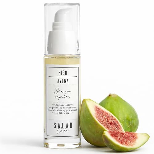 SALAD CODE Sérum Capilar Reparador para Puntas Abiertas y Pelo Seco – con Ácido Hialurónico y Proteínas de Trigo – Hidratación, Brillo y Anti Frizz sin Apelmazar