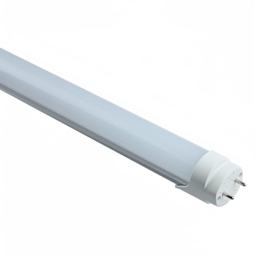 ONSSI® Tubo LED T8 120cm 18W Mate Aluminio Tubo Fluorescente Dos Extremos (Blanca Neutro)