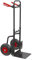 Carrello Porta Pacchi ruote pneumatiche porta casse Richiudibile Acciaio portata 200kg STI
