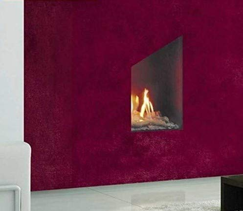 Italkero Inserto braciere Focus 80 a Gas 8.3 kW per Esterno o caminetto