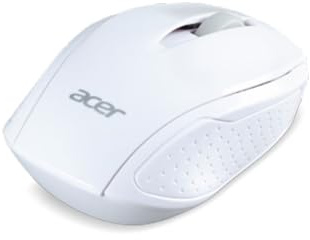 Acer Wireless Mouse M501 (G69) RF2.4G mit Chrome Logo, Weiss
