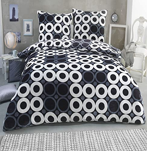 Ropa de cama de invierno de felpa Nicky-Teddy de cachemira, forro polar, 135 x 200 cm, 155 x 220 cm, 200 x 200 cm, funda de almohada de 80 x 80 cm, diseño 3
