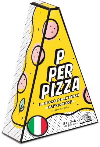 Asmodee – P PER PIZZA – Carte da Gioco Divertente