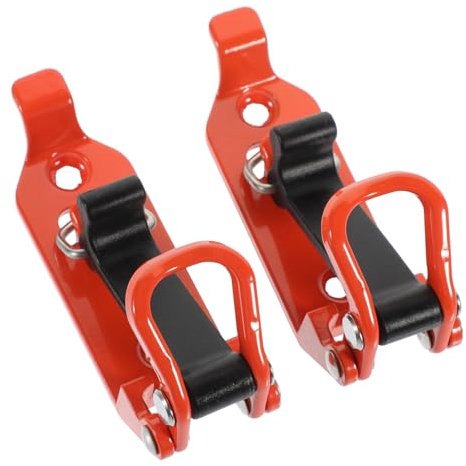 SUPVOX 2pcs Metal Hanger Shovel Mount Car Shovel Holder Clamp Roof Rack Mounting Bracket Metal Stand for Truck Car Accessories