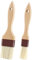 2 Pièces Pinceau Cuisine, Pinceau, Brosse Patisserie, Pinceau Patisserie Professionnel, Pinceau de Pâtisserie En Bois, Deux Spécifications, Adaptées Au Barbecue, à La Cuisson, à La Cuisson, à L'huile