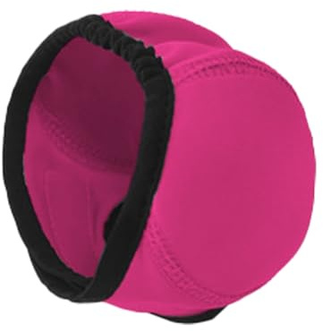 Tappi per cani da nuoto, impermeabili, per tutte le stagioni, protezione per le orecchie del cane, vestibilità regolabile e comoda, leggeri e facili da usare, uso versatile, rosa acceso, per il