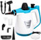 FAOKZE Nettoyeur vapeur, Nettoyeur vapeur multifonction avec 10 accessoires, pression de vapeur de 3,0 bar de 500 ml, nettoyeur vapeur à main pour sols, meuble, voiture, salle de bain, fenêtre, cuisin